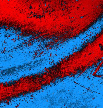 Soyut arkaplan, doku. Mavi ve kırmızı 