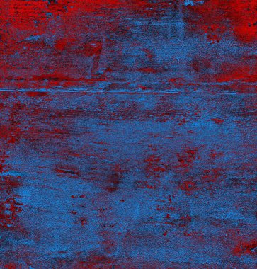 Soyut arkaplan, doku. Mavi ve kırmızı 