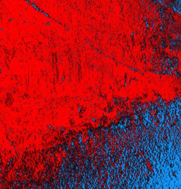 Soyut grungy desenli mavi ve kırmızı arkaplan