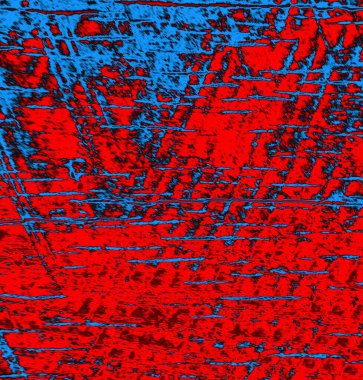 Soyut grungy desenli mavi ve kırmızı arkaplan