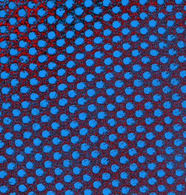 Soyut arkaplan, doku. Mavi ve kırmızı 