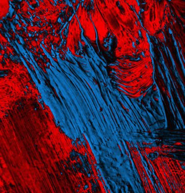 Soyut arkaplan, doku. Mavi ve kırmızı 