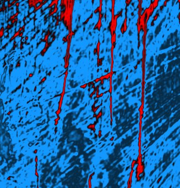 Soyut arkaplan, doku. Mavi ve kırmızı 