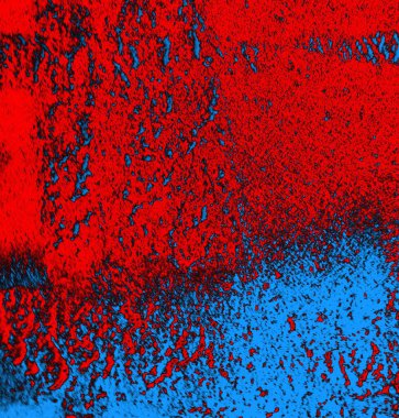 Soyut arkaplan, doku. Mavi ve kırmızı 