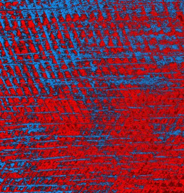 Soyut arkaplan. Resim kırmızı, mavi ve siyah bir tonu içerir.