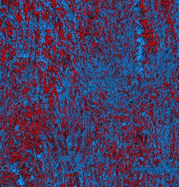 Soyut arkaplan, doku. Mavi ve kırmızı 