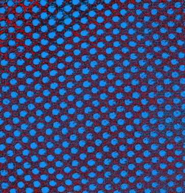 Soyut arkaplan, doku. Mavi ve kırmızı 