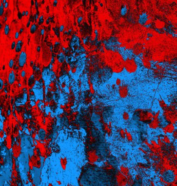 Soyut arkaplan, doku. Mavi ve kırmızı 