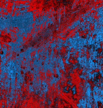 Soyut arkaplan, doku. Mavi ve kırmızı 