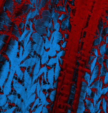 Soyut arkaplan, doku. Mavi ve kırmızı 