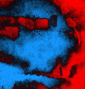 Soyut arkaplan, doku. Mavi ve kırmızı 