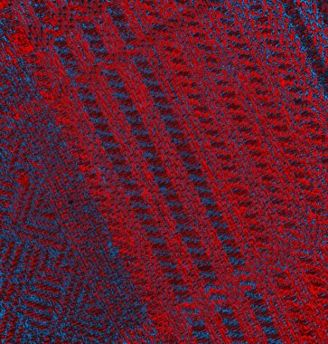 Soyut grungy desenli mavi ve kırmızı arkaplan