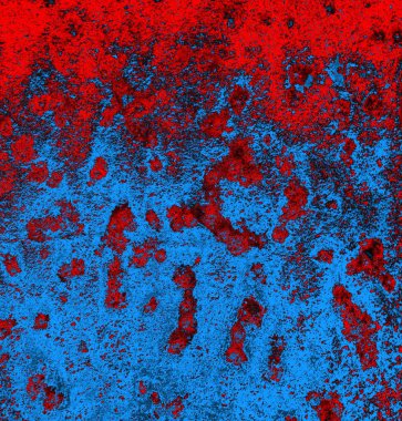 Soyut arkaplan, doku. Mavi ve kırmızı 