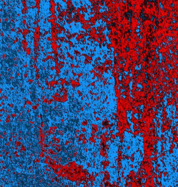 Soyut arkaplan, doku. Mavi ve kırmızı 