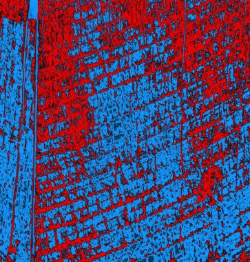 Soyut arkaplan, doku. Mavi ve kırmızı 