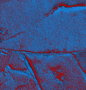 Soyut arkaplan, doku. Mavi ve kırmızı 