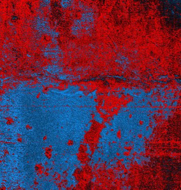 Soyut arkaplan, doku. Mavi ve kırmızı 