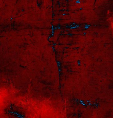 Soyut grungy desenli mavi ve kırmızı arkaplan