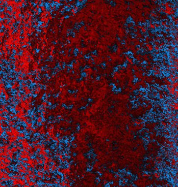 Soyut grungy desenli mavi ve kırmızı arkaplan