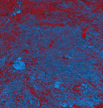 Soyut arkaplan, doku. Mavi ve kırmızı 