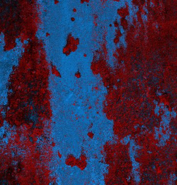 Soyut arkaplan, doku. Mavi ve kırmızı 