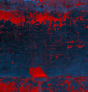 Soyut grungy desenli mavi ve kırmızı arkaplan