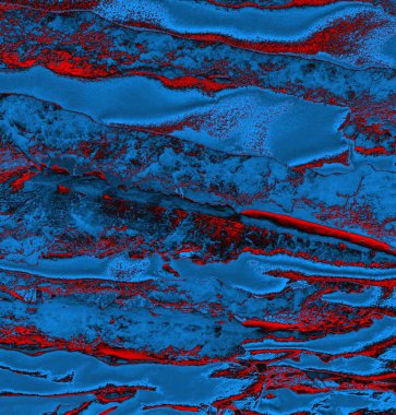 Soyut arkaplan, doku. Mavi ve kırmızı 