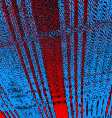 Soyut arkaplan, doku. Mavi ve kırmızı 