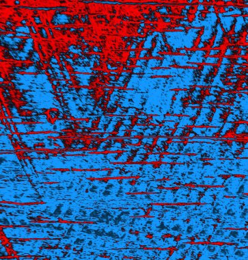 Soyut arkaplan, doku. Mavi ve kırmızı 