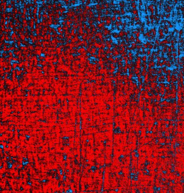 Soyut grungy desenli mavi ve kırmızı arkaplan