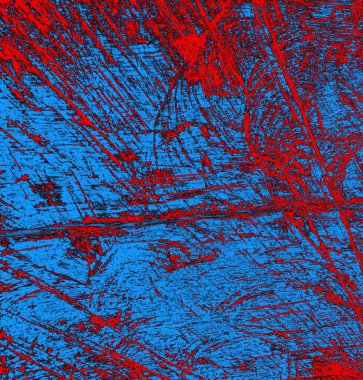 Soyut arkaplan, doku. Mavi ve kırmızı 