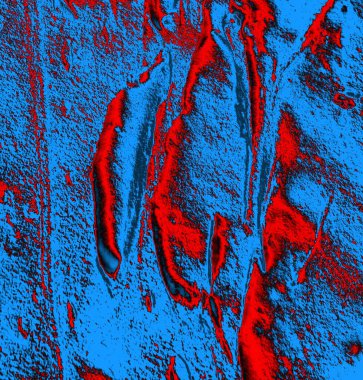 Soyut arkaplan, doku. Mavi ve kırmızı 