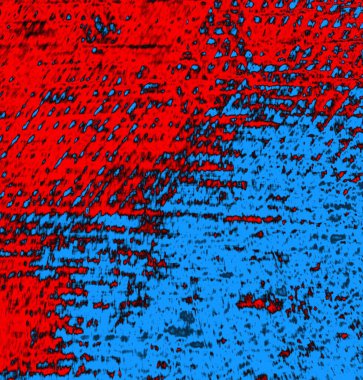 Soyut arkaplan, doku. Mavi ve kırmızı 