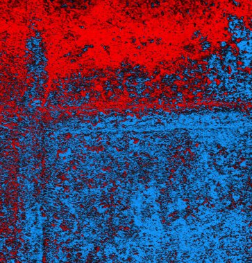 Soyut arkaplan, doku. Mavi ve kırmızı 