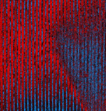 Soyut arkaplan, doku. Mavi ve kırmızı 