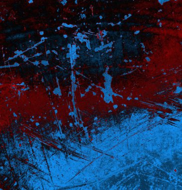 Soyut arkaplan, doku. Mavi ve kırmızı 