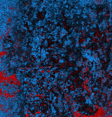 Soyut grungy desenli mavi ve kırmızı arkaplan