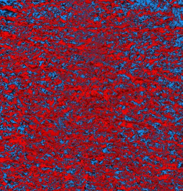 Soyut grungy desenli mavi ve kırmızı arkaplan