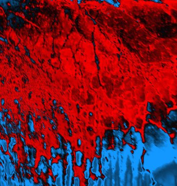 Soyut arkaplan, doku. Mavi ve kırmızı 