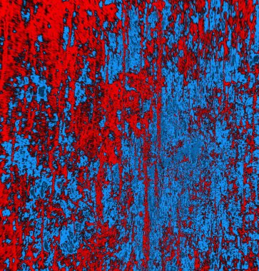 Soyut arkaplan, doku. Mavi ve kırmızı 