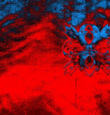 Çizik ve çatlaklarla metal doku