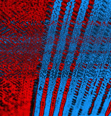 Soyut arkaplan, doku. Mavi ve kırmızı 