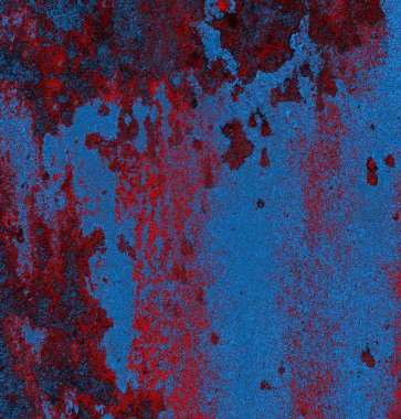 Soyut arkaplan, doku. Mavi ve kırmızı 