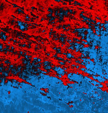 Soyut arkaplan, doku. Mavi ve kırmızı 