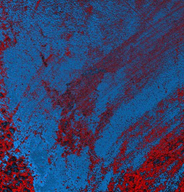 Soyut arkaplan, doku. Mavi ve kırmızı 