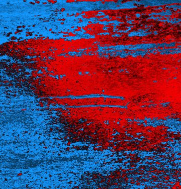 Soyut arkaplan, doku. Mavi ve kırmızı 