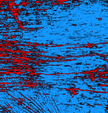 Soyut arkaplan, doku. Mavi ve kırmızı 