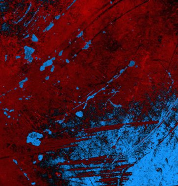 Soyut arkaplan, doku. Mavi ve kırmızı 