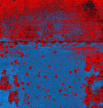 Soyut arkaplan, doku. Mavi ve kırmızı 