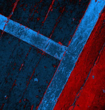 Soyut arkaplan, doku. Mavi ve kırmızı 